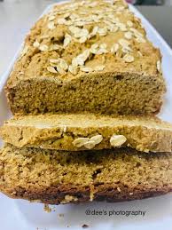 #sponsored #plantbasedgoodness quote=this quick bread has a slightly sweet crunchy crust and hearty center. Gluten Free Honey Oat Quick Bread No Yeast No Knead Gluten Free Honey Oat Gluten Free Honey Oat Bread Homemade Gluten Free Bread