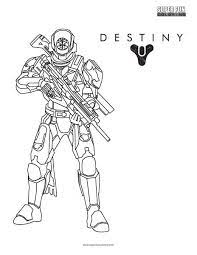 You are viewing some destiny 2 sketch templates click on a template to sketch over it and color it in and share with your family and friends. Destiny Titan Coloring Page Super Fun Coloring