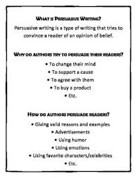 Persuasive Writing Oreo Method Upper Elementary Persuasive Writing What Is Persuasive Writing Ela Writing