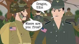 Fought from lines of trenches and supported by artillery and machine guns, infantry assault, tanks, early airplanes and poisonous gas. The Americans That Fought For Germany In World War Ii Youtube