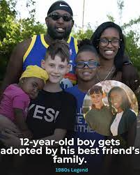 Boy adopted by loving family