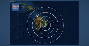If the application does not load, try our legacy latest earthquakes application. 4 1 Kilauea Earthquake Consistent With Motion Along South Flank Detachment Fault Maui Now