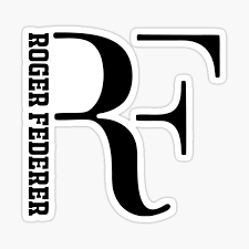 After continuing to tell his disappointed fans the logo would come back to him at some point in his career, federer has finally claimed the. Sticker Roger Federer Redbubble
