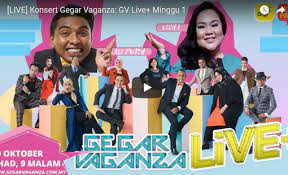 Seramai 12 peserta akan bersaing dalam konsert ini yang berlangsung di dewan sri putra bukit jalil. Gegar Vaganza Live 2017 Malaykansy