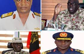 Rear admiral a.z gambo as chief of naval staff; Meet Nigeria S New Service Chiefs The Nation Nigeria
