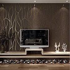 Tv show plakat hochformat 61 x 91,5cm. Reyqing 3d Dreidimensionale Relief Modernen Vliestapete Fernseher Hintergrund Wand Papier Tief Druck Dick Linien Kaffee Tapete Nur Amazon De