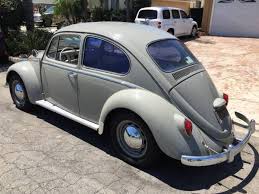 Fontana Gray Steel Sunroof Equipped 1965 Volkswagen Beetle Volkswagen Vw Beetle Classic Volkswagen Beetle