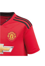 Football kit archive is the state of art archive for the history and evolution of football kits, or if you prefer it, soccer jerseys. Adidas Manchester United Kinder Heim Trikot 2018 19 Rot Schwarz Fussball Shop