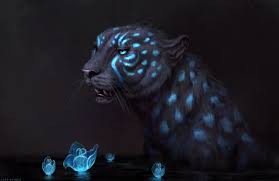 Jade Merien Artwork Fantasy Art Big Cats Animals 720p Wallpaper Hdwallpaper Desktop Big Cats Art Mythical Creatures Art Tiger Art