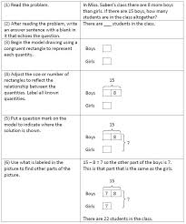 Model Drawing Math Models Singapore Math Algebra Interactive Notebooks