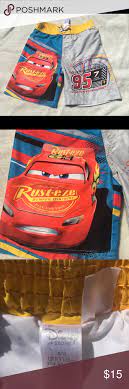 Boys Disney Lightning Mcqueen Cars Bathing Suit Sw Bathing Suits Lightning Mcqueen Mcqueen