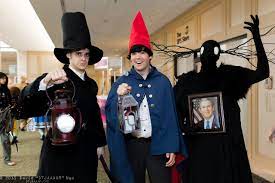 Woodsman Wirt And Beast Over The Garden Wall Festival Costumes Garden Wall Art