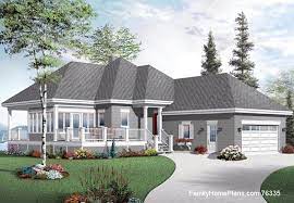 The only way that this porch is really functional as a porch is if the yard in front is transformed into a patio. Ranch Style House Plans Fantastic House Plans Online Small House Floor Plans