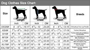 size chart how to measure your dog and get the right size