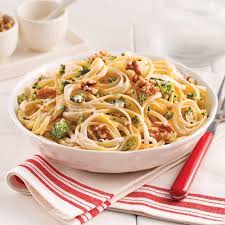 Recette Linguines Au Boursin Et Brocoli Recipe Cooking Pasta Dishes Boursin Cheese Recipes