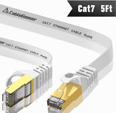 It is tested to a higher specification to ensure it can perform at the higher ps4 internet speed booster?? Cablegeeker Cat7 Shielded Ethernet Cable 5ft Highest Speed Cable Flat Ethernet Patch Cable Support Cat5 Cat6 Network 600mhz 10gbps White Internet Cable For Router Xbox Modem Amazon Ca Electronics