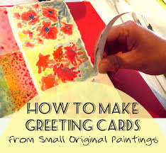 See more ideas about cards handmade, inspirational cards, card craft. How To Create Diy Greeting Cards With Original Paintings Holidappy