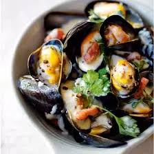 Moules Au Cidre Et Aux Lardons Recette Recettes De Cuisine Moules Recette