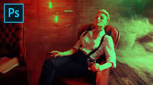 The Evil Red Green Color Grade Piximp Use Gradient Map And See How To Reduce The Opacity Of A Mask Using Density O Photoshop Photoshop Tuts Photoshop Tips