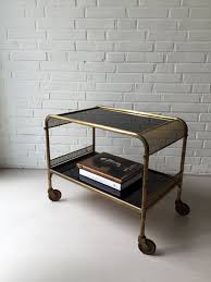 Vintage Teewagen Barwagen Retro Mid Century Beistelltisch Teewagen Midmodern Servierwagen Mit Radern Midcenturyfurn Home Treasures Stylish Bars Bar Design