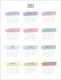 Even if if feels overwhelming, start small. Free Printable Pastel Monthly 2021 Calendar Planner Stickers