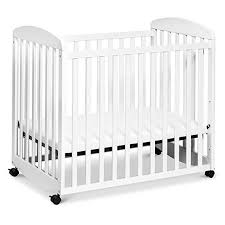 Amazon Com Davinci Alpha Mini Rocking Crib In Slate Removable Wheels Greenguard Gold Certified Baby In 2020 Cribs Mini Crib Portable Crib