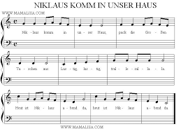 Nikolaus komm in unser haus vorlesen. Niklaus Komm In Unser Haus German Children S Songs Germany Mama Lisa S World Children S Songs And Rhymes From Around The World