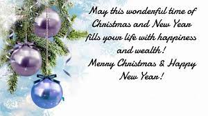 Happy Christmas New Year 2021 Merry Christmas And Happy New Year 2021 Wishes Images And Quotes