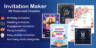 Download the free wedding invitation card maker and have the latest invitation card app. Invitation Maker 2020 Birthday Wedding Card Free For Android Apk Download