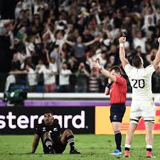 The super over ends in a tie too but england win as they hit more boundaries than new zealand. England 19 7 New Zealand Rugby World Cup 2019 Semi Final As It Happened Sport The Guardian
