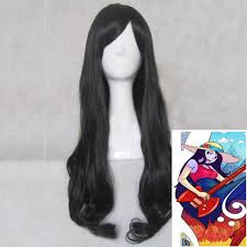 Cosplay Wig Adventure Time Marceline Abadeer The Vampire Queen Long Black Wig Free Shipping Marceline the vampire queen cosplay wig. cosplay wig adventure time marceline