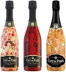 Amazon.co.jp: カフェ・ド・パリ ルージュ センセーション 750ml 3種セット【 ベリーニ・トロピク・ミモザ 】大正二年創業 佐藤酒店  : 食品・飲料・お酒