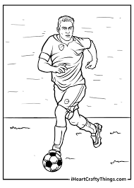 Boys are passionate about football players. Football Coloring Pages Updated 2021