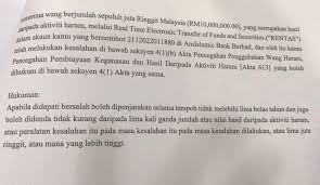 Check spelling or type a new query. Sumisha Naidu On Twitter Former Pm Najib Razak Charged With Three Counts Of Money Laundering Under Section 4 1 Of The Anti Money Laundering Anti Terrorism Financing And Proceeds Of Unlawful Activities Act 2002 1mdb