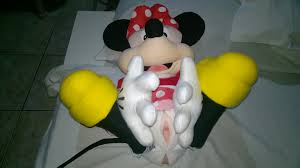 Giant stuffed minnie mouse