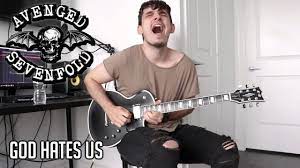 Avenged Sevenfold God Hates Us Guitar Cover 2019 Youtube
