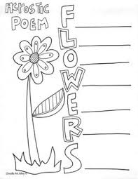 Poetry School Coloring Pages Acrostic Poem For Kids Acrostic Poem Template