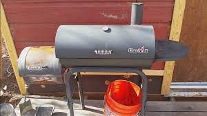 Char Broil Offset Smoker Review And Use Youtube