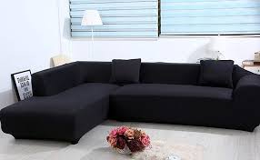 Amazon Com Womaco L Shape Sofa Covers Sectional Sofa Cover 2 Pcs Stretch Sofa Slipcovers For L Shape Couc Sectional Couch Cover Slipcovered Sofa L Shaped Sofa
