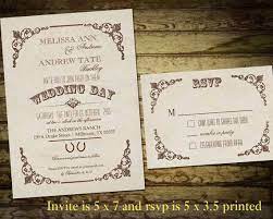 Country Western Wedding Invitations Vintage Style Corner Flourish Western Wedding Invitations Country Wedding Invitations Country Western Wedding Invitations
