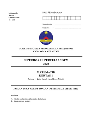 Maybe you would like to learn more about one of these? Percubaan Spm 1449 1 2020 Kelantan Flip Ebook Pages 1 23 Anyflip Anyflip