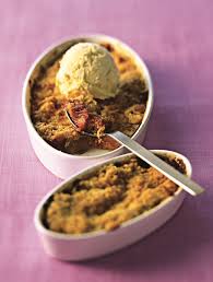 Crumble Rhubarbe Pommes Recette Crumble Rhubarbe Recette Crumble Pomme Recette Crumble