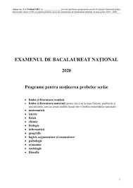 Subiecte limba maternă bac 2021 edu.ro Vezi Noile Programe Bacalaureat 2020 Pentru Toate Probele Scrise Teste De Antrenament Edu Jitaruionelblog Pregatire Bac Si Evaluarea Nationala 2021 La Matematica Si Alte Materii Materiale Lectii Formule Exercitii Rezolvate Matematica