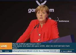 Nach massiver kritik hat kanzlerin merkel die geplanten osterruhetage gekippt. Merkel Opens Gamescom All These Games Are Pretty Good But They Are Just Not Dark Souls 9gag