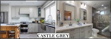 New Style In Stock And Ready To Ship Castle Grey Is A Solid Plywood Full Overlay Cabinet With Soft Close Fe Full Overlay Cabinets Cabinet Styles Rta Cabinets