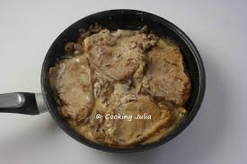 Cuisson des côtes de veau vallée d'auge: Cooking Julia Cotes De Veau A La Creme Et Aux Champignons