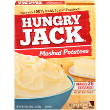 Getty images, shutterstockthe right stuffingthe right stuffingit's turkey time, which means you may or may not be freaking out about how to prepare the biggest meal of the year. Hungry Jack Mashed Potatoes 26 7 Ounce Walmart Com Walmart Com