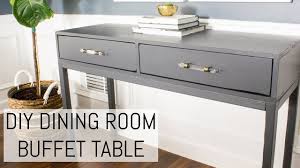 Target / furniture / kitchen & dining furniture / sideboards & buffet tables (229) ‎. Diy Dining Room Buffet Table Console Table Tutorial Erin Spain