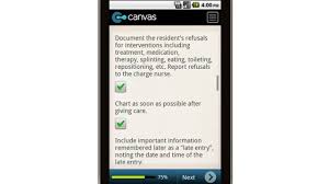 Canvas Documentation And Charting Tips For Cnas Mobile App