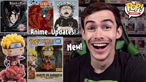New Anime Funko Pop Updates | Naruto On Gamakichi Hot Topic | Black Clover  | Attack On Titan - YouTube